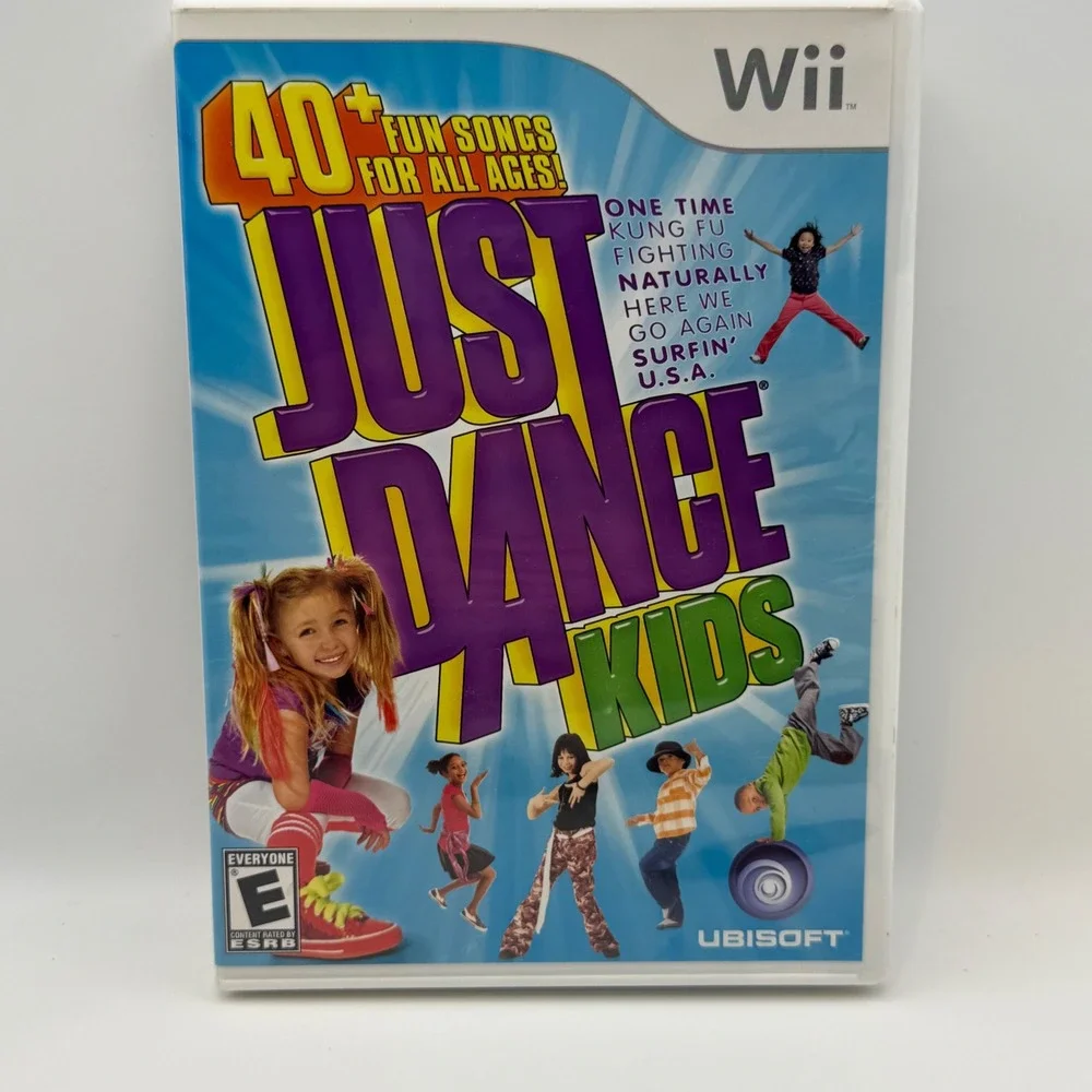 Just Dance Kids Nintendo Wii Game Ubisoft 2010 40+ Songs RVL-P-SDZE